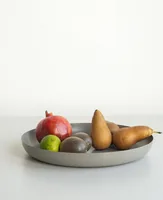Esmée Dekoschale 30.5 x 3.7 cm, Taupe - Eigenschaften: Keine Eigenschaft - Motiv: Ohne Motiv - Verpackungseinheit: 1 Stück - Detailfarbe: Taupe - Produkttyp: Dekoschale - Detailmaterial: Metall
