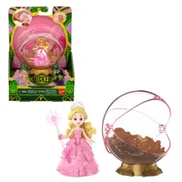 Mattel Wicked Kleine Puppen Glindas Fahrzeug 10.3 cm - Puppenreihe: Wicked - Altersempfehlung ab: 4 Jahren