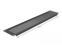 DELOCK 19"" Netzwerkschrank Panel mit Lüftungsschlitzen 2 HE