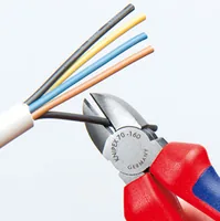 KNIPEX Seitenschneider schwarz