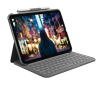 LOGITECH Slim Folio - for iPad - 10th gen - GREY - (CH) - CENTRAL