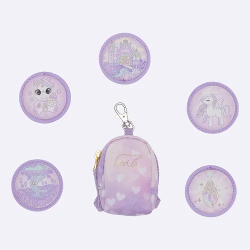 Beckmann Schulrucksack-Set Active Air Flx Unicorn Princess, 6-teilig - Altersempfehlung ab: 6 Jahren - Wasserabweisend: Ja - Detailfarbe: Violett - Gewicht: 1000 g - Volumen: 25 l - Motiv: Einhorn