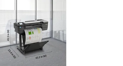 HP Designjet T830 24-in Multifunction Printer Großformatdrucker WLAN Tintenstrahl Farbe 2400 x 1200 DPI 610 x 1897 mm Ethernet/LAN