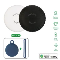 4smarts Schlüsselfinder SkyTag Slim 2er Set schwarz, weiss - Verbindungsmöglichkeiten: Bluetooth - Verbindungsreichweite Max.: 10 m - System-Kompatibilität: Apple Find My-App
