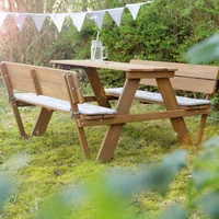 roba Kindersitzgruppe mit Lehne Teak