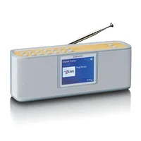 Lenco LEN PDR-046 Personal Analog & digital Brown, White