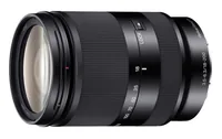 Sony Zoomobjektiv E 18-200mm LE F/3.5-6.3 Sony E-Mount - Objektivtyp: Standard - Widerstandsfähigkeit: Keine Angabe - Filterdurchmesser: 62 mm - Brennweite Min.: 18 mm - Brennweite Max.: 200 mm - Detailfarbe: Schwarz