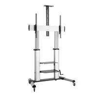 Logilink TV-Ständer Rollen höhenverstellbar,60-100"",max100kg Speditionsversand