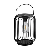 EGLO Leuchten Gartenlicht Solarleuchte Laterne Schwarz - Betriebsart: Solarbetrieb - Smart Home: Nicht kompatibel - Dimmbar: nicht dimmbar - Produkttyp: Laterne - Lichtsensor (Dämmerung): Nein - Timerfunktion: Nein