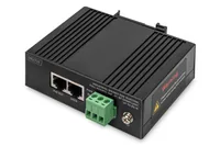 Digitus DN-651141 divisore di rete Supporto Power over Ethernet (PoE) Nero