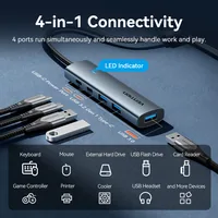 Hub 5v1 USB-AVention 0.15m