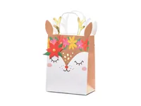 Partydeco Geschenktasche Reh 20.5 x 30 x 10.5 cm, Mehrfarbig - Material: Polyester - Papier - Verpackungseinheit: 1 Stück - Motiv: Reh - Detailfarbe: Mehrfarbig - Verpackungsart: Geschenktasche