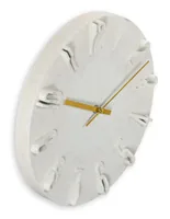 Hama Corfu Quartz clock Round Beige