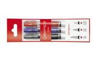 CARAN D'ACHE Wasser-Reservoir-Pinsel 115.303 Etui, 3 Stück