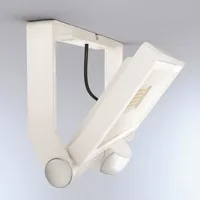 Steinel Strahler XLED one Sensor Weiss - Dimmbar: nicht dimmbar - Lichtfarbe: Warmweiss - Farbtemperatur Kelvin: 3000 K - Zusätzliche Ausstattung: Dämmerungssensor - Bewegungssensor - Leuchtenfarbe: Weiss - Lichtausbeute: 111 lm/W