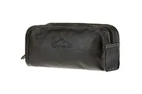 Alpenleder Etui Mainau Ebenholz - Breite: 22 cm - Höhe: 10 cm - Tiefe: 6.5 cm - Gefüllt: Nein - Etui-Art: Etui - Material: Leder