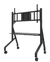 Neomounts FL50-575BL1 TV trolley 65-115" - fast installation - TÜV