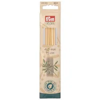 Prym 1530 Strumpfstricknadel BAMBUS 4.00 mm, 15 cm - Material: Bambus - Produkttyp: Strumpfstricknadel