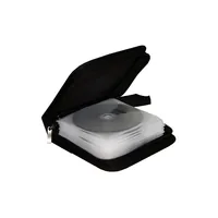 MediaRange BOX50 optical disc case Wallet case 24 discs Black