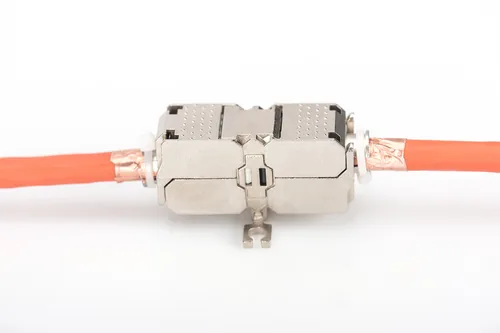 CAT6A FIELD TERMINATION COUPLER 500 MHZ SHIELDED 26X35X80MM