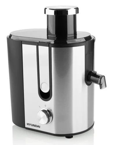 Hyundai JE 337II Centrifugal juicer 400 W Black, Stainless steel
