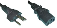 Diggelmann SPCBI-05 power cable Black 0.5 m T12 C13 coupler
