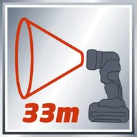 Einhell Akku-Lampe TE-CL 18 Li H – Solo LED - Anwendungsbereich: Werkstatt - Leuchten Kategorie: Handleuchte - Zusätzliche Ausstattung: Keine - Leuchtmittel mitgeliefert: Ja - Leuchtmittel: LED - Schutzklasse: Keine