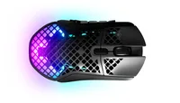 Steel Series Gaming-Maus Aerox 9 Wireless - Maus Features: Spritzwassergeschützt - Programmierbare DPI-Einstellung - Staubgeschützt - RGB-Beleuchtung - Daumentaste - Beleuchtung - Programmierbare Tasten - Bedienungsseite: Rechtshänder - Detailfarbe: Schwa