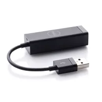 Dell Netzwerk-Adapter USB-A 3.0 zu RJ45 (PXE) USB 3.0 - Schnittstellen: RJ-45 (LAN) - Schnittstellengeschwindigkeit: 10/100/1000 Mbit/s - Formfaktor: Extern - Anschlussart: USB 3.0 - Anwendungsbereich: Home - Business