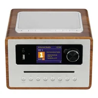 Noxon DAB+ Radio IRadio 500 CD – Walnuss - Radio Tuner: Internetradio - FM - DAB+ - Stromversorgung: Netzbetrieb - Detailfarbe: Braun - Ausstattung: Sleep-Timer - Equalizer - Display - Weckfunktion - Schlummerfunktion - Fernbedienung - CD-Player - App - S