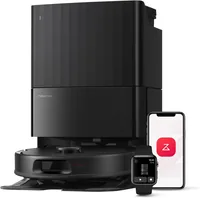Roborock Saug- und Wischroboter QR 598 Schwarz - Ladezeit: 240 min - Fernbedienung: Smartphone (WLAN) - Detailfarbe: Schwarz - Filtertyp: Staubfilter - Max. Laufzeit: 180 min - Nasswischfunktion: Ja