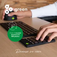 R-GO NUMPAD BREAK ERGONOMIC NUMERIC WIRELESS KEYPAD BLACK