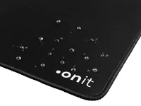 onit Mausmatte Pro Schwarz - Tiefe: 300 mm - Breite: 780 mm - Detailfarbe: Schwarz - Form: Eckig - Höhe: 3 mm - Handgelenkauflage: Nein