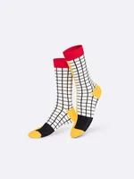 EatMySocks Socken French Fries 1 Paar, One Size - Produkttyp Geschenke: Socken - Empfänger Geschenke: Für Kinder - Für Männer - Für Frauen - Anlass: Weihnachten - Abschied - Geburtstag - Freundschaft - Fun