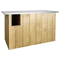 Esschert Design Schleiereulenkasten - Tierart: Vogel - Produkttyp: Nistkasten - Detailfarbe: Beige - Grau