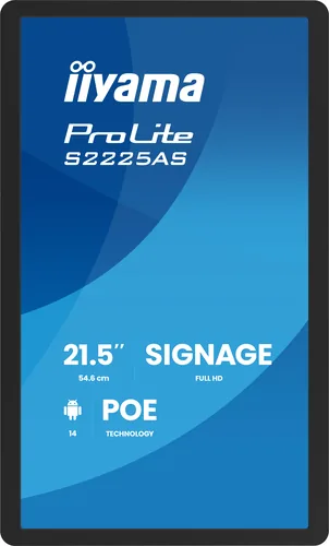 IIYAMA 54,6m 21,5"" S2225AS-B1P 16:9 USB-C IPS