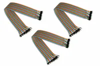 kabelmeister Jumper Wire 40-Pin St-St 3er-Set 40cm