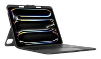 TARGUS Versavu - Tastatur und Folio mit Trackpad - kabellos - Bluetooth 5.0 - QWERTY - GB - Schwarz
