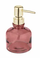 Wenko Seifenspender Atessa 200 ml, Altrosa - Fassungsvermögen: 200 ml - USB-Schnittstelle: Nein - Detailfarbe: Altrosa - Wandmontage: Nein - Sensor-Technik: Nein
