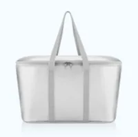 Reisenthel Kühltasche 20 l Silver Crackle - Breite: 44.5 cm - Verstellbarer Schulterriemen: Nein - Höhe: 24.5 cm - Nachhaltigkeit: Nicht angegeben - Länge: 25 cm - Volumen: 20 l