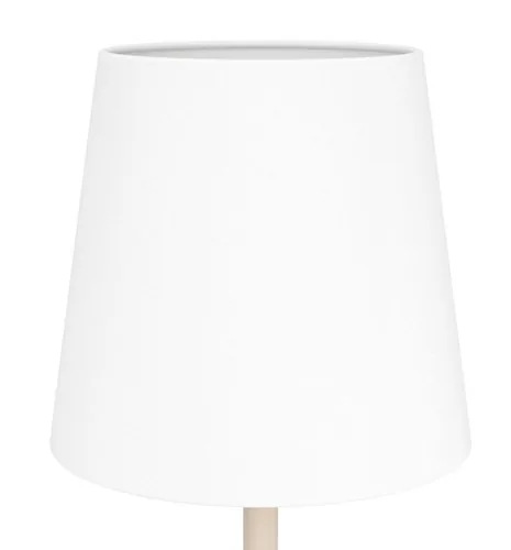 EGLO Leuchten Tischleuchte FIORANA beige exkl. E14 1x40W - Betriebsart: Netzbetrieb - Lampensockel: E14 - Farbtemperatur Kelvin: Je nach Leuchtmittel - Zusätzliche Ausstattung: Keine - Gesamtleistung: 40 W - Dimmbar: nicht dimmbar
