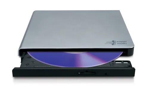 Externer DVD-Brenner HLDS GP57ES40 Slim USB silver