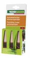 Windhager Urlaubsbewässerung Automatischer Wasserspender - Bewässerungsart: Urlaubsbewässerung - System Teil: Komplett-Set - Detailfarbe: Schwarz - Grün