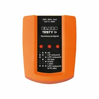 Elbro Steckdosenprüfgerät für Typ 12, 13, 23 TESTY 1+ - Funktionen: LED-Warnlampe - Anwendungsbereich: Elektrotechnik