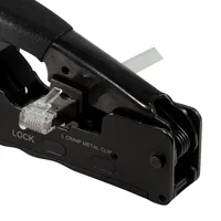 Logilink Crimpzange für CAT.5eCAT.6CAT.6ACAT7RJ1112 sch