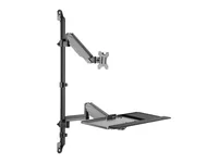 Equip Wandmontierte Workstation 17-321TFT 8Kg schwarz lite Retail