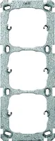 ABB Sidus Befestigungsplatte 3 x 1 - Anzahl Einheiten: 3 - Serie: Sidus - Typ: Befestigungsplatte