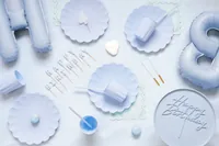 PartyDeco SCD-4-011J cake candle/sparkler Blue 12 pc(s)