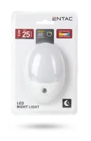 Entac Night Light 0.5W Oval CW White