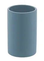 Diaqua Zylo Ceramic Round Single Freestanding bathroom tumbler